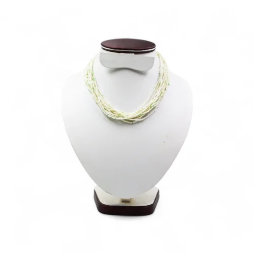 Ivory Whisper – Glass Cheed Line Kantha