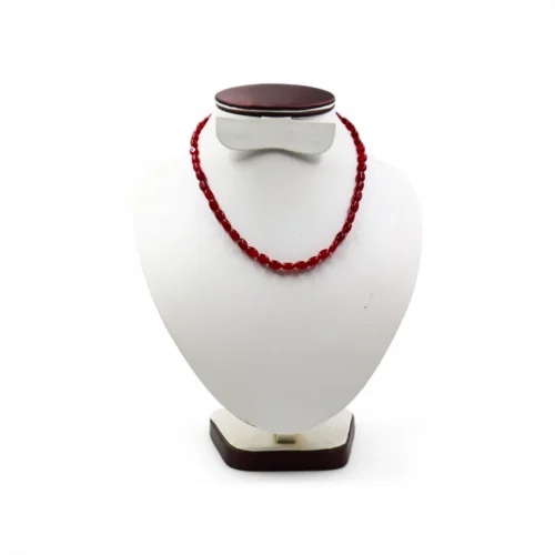 Crimson Grace – Red Quartz Mala