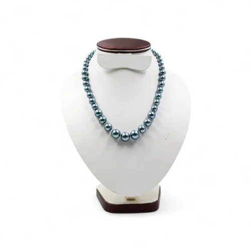 Midnight Luster – BLACK Pearl Mala