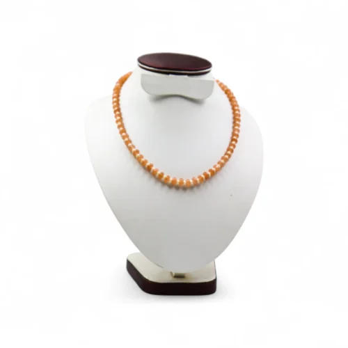 Peach Radiance – Quartz Elegance Mala