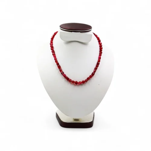Crimson Radiance – Semi-Precious Quartz Mala