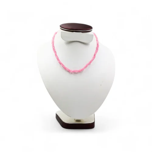 Blush Bloom – Pink Glass Bead Mala